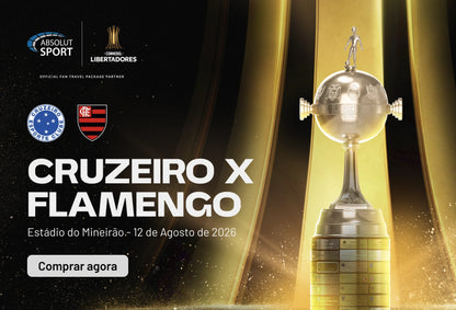 Pacote Hospitality Cruzeiro x Flamengo – Libertadores Club 2026 no Mineirão | ABSOLUT Sport