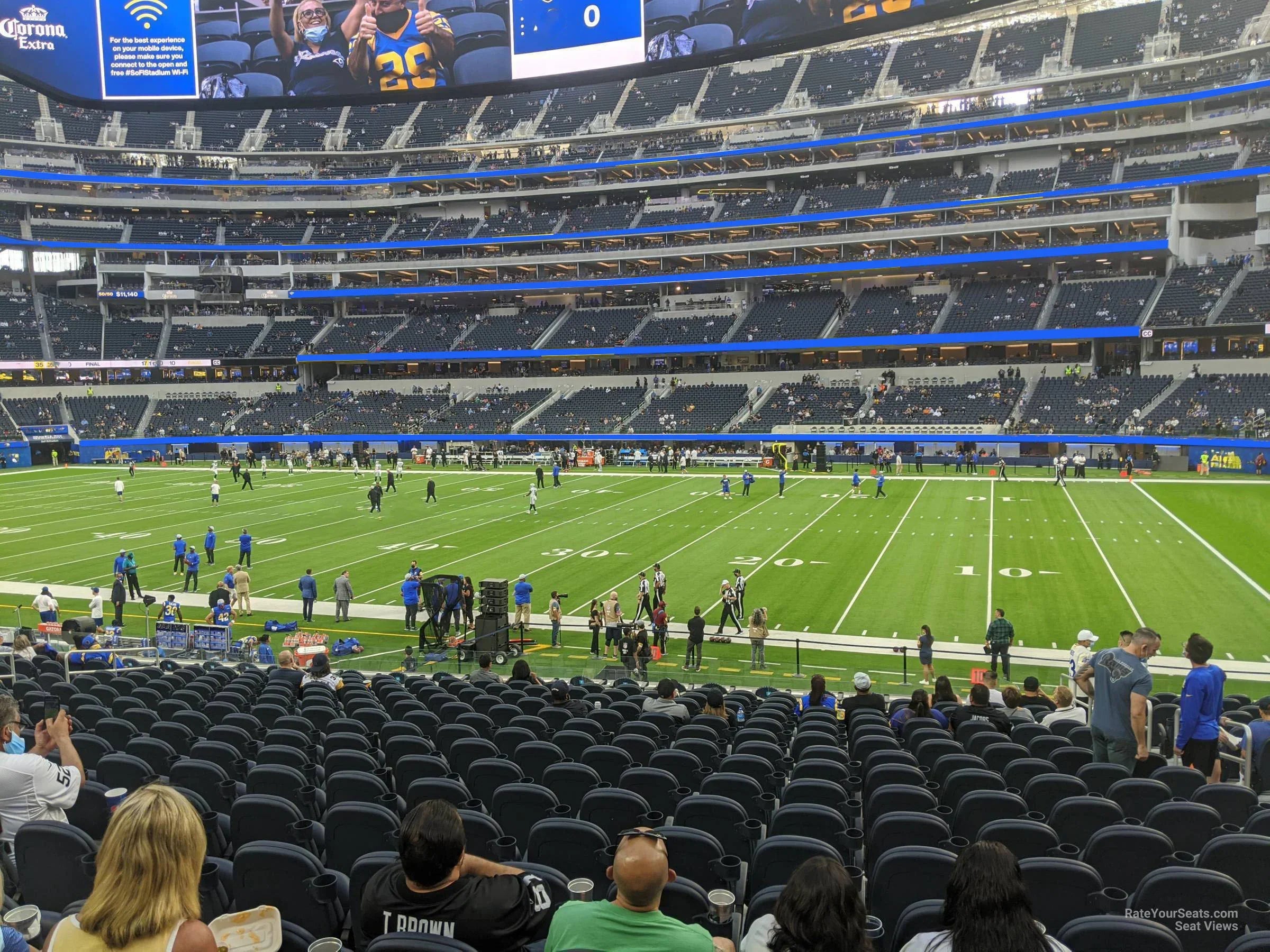 Lower Level Sideline