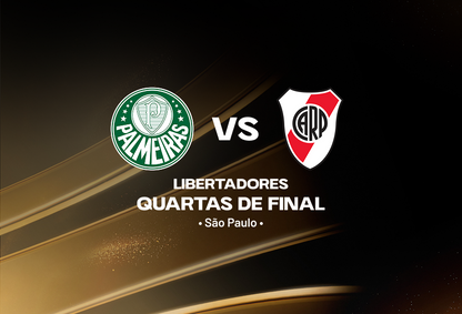 Quartas de Final Libertadores Palmeiras vs River Plate Ingresos