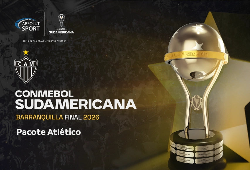 Pacote Eu Acredito: o Galo vai voar em Barranquilla - Final da CONMEBOL Sudamericana™ 2026