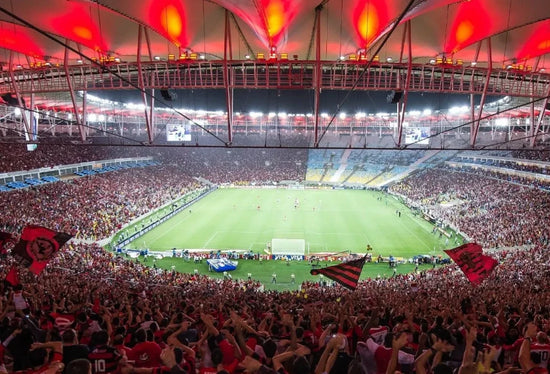 Maracanã lotado durante jogo do Flamengo pela Libertadores