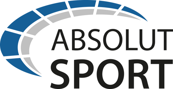Logo Absolut Sport – Preto e Azul PNG