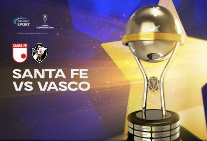 Santa Fe vs Vasco - Quartas de Final CONMEBOL Sudamericana 2026 - Ida